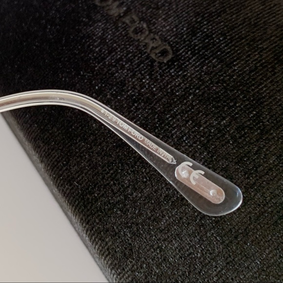 TOM FORD FT0759 16W Sunglasses Shiny Palladium Frame Gradient Blue Lens New - Picture 13 of 13